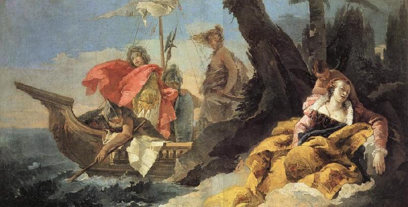 Giovanni Battista Tiepolo Rinaldo Abandons Armida Germany oil painting art